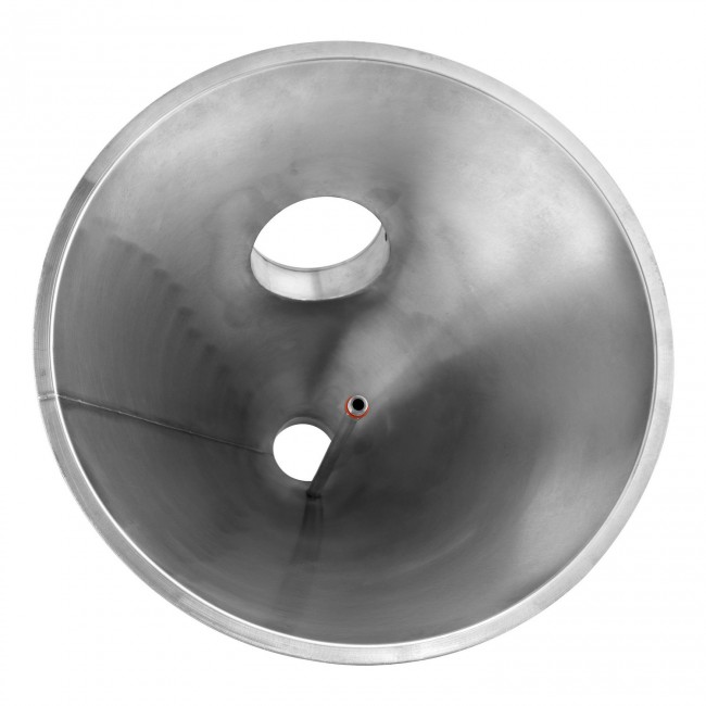 Конусная крышка с люком для кубов ХД-2d-50, 75 литров D-400  Конусная крышка с люком для кубов ХД-2d-50, 75 литров D-400