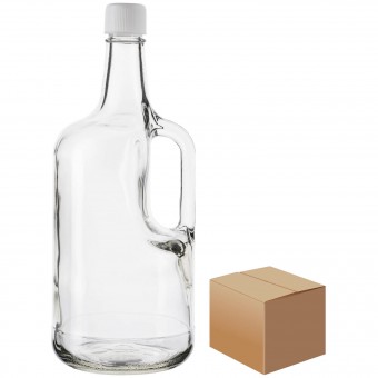 Бутылка "Графин" с ручкой и пробкой 1,75 л. коробка  Бутылка "Графин" с ручкой и пробкой 1,75 л. коробка