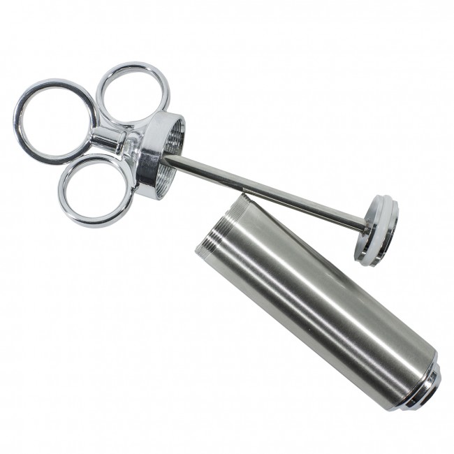 Шприц-инъектор для мяса 60 мл. (металлический)