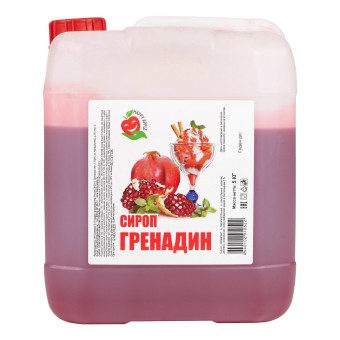 Сироп "Гренадин" 5 кг. Сироп "Гренадин" 5 кг.