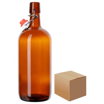Бутылка "Бугель Про" 1.0 л. с пробкой коробка