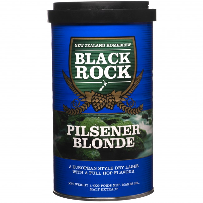 Акция! Солодовый экстракт "Black Rock" Pilsener Blonde (Пилснер светлый) 1,7кг. 10.04.20г.