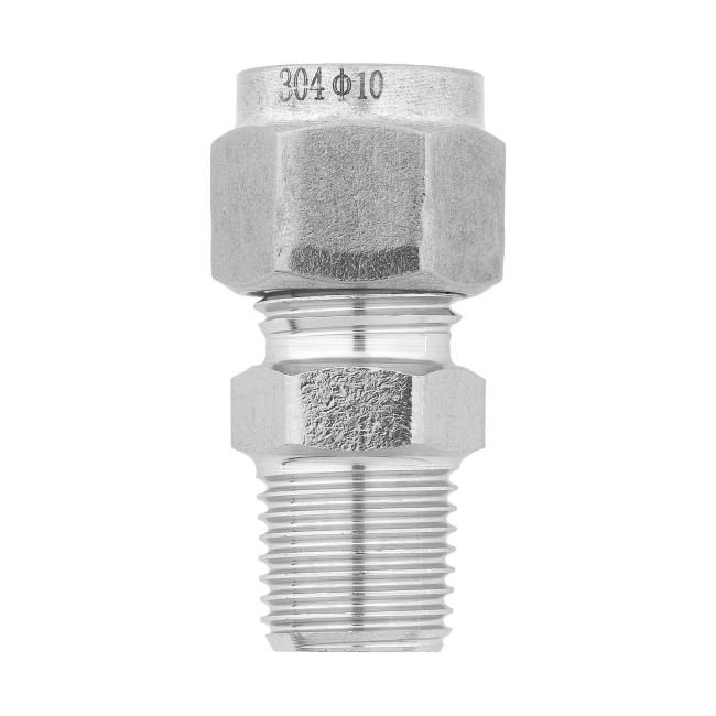 Переходник НР 1/4 под трубку 10 мм. нерж.