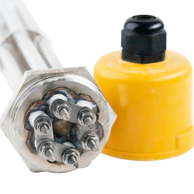 ТЭН 9,0 кВт нерж. сталь 1 1/2" 220 V Китай