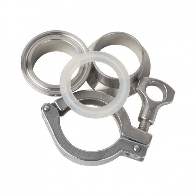 CLAMP 1,5" DN 38 в сборе AISI CLAMP 1,5" DN 38 в сборе AISI