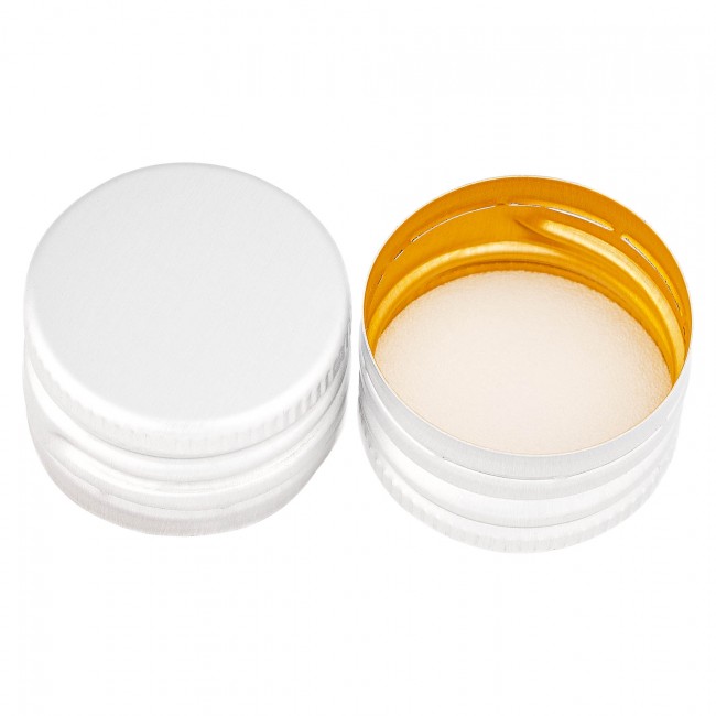 Колпачок алюминиевый с резьбой 28*18 серебро Колпачок алюминиевый с резьбой 28*18 серебро