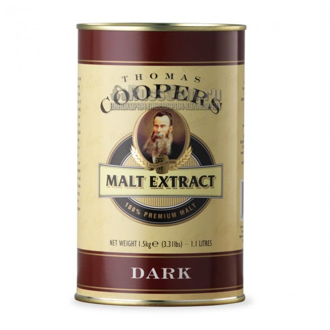 Акция! Солодовый неохмеленный экстракт "Coopers" Dark (Темный) 1,5кг. 01.01.19г. Акция! Солодовый неохмеленный экстракт "Coopers" Dark (Темный) 1,5кг. 01.01.19г.