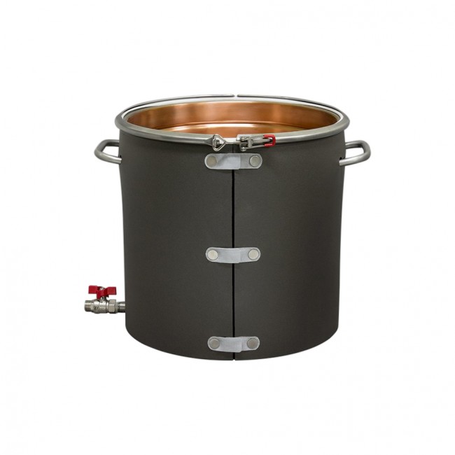 Куб ХД-37/ун maxima (D360) медный с индукционным дном с Clamp 2.0" под ТЭН