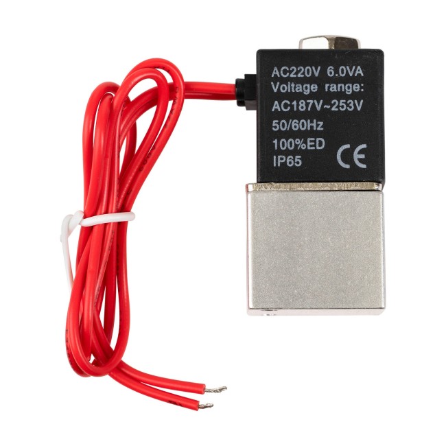 Соленоидный клапан 220v Ду 2,5 (Эвелен) без штуцеров