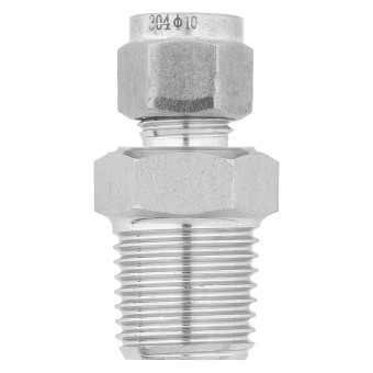 Переходник НР 1/2 под трубку 10 мм. нерж. Переходник НР 1/2 под трубку 10 мм. нерж.