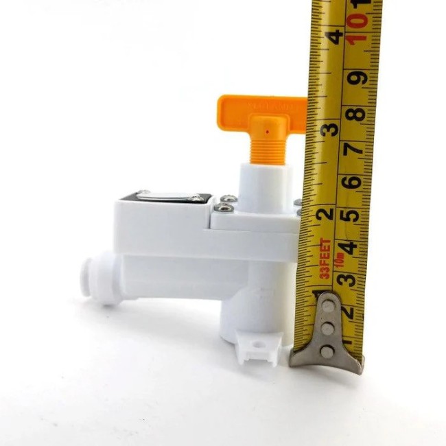 Редуктор Duotight Inline со встроенным манометром 0–4 бар