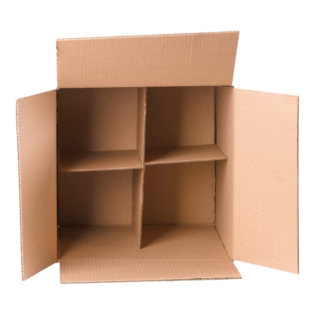 Гофро ящик с решеткой Графин 4*3,0л.