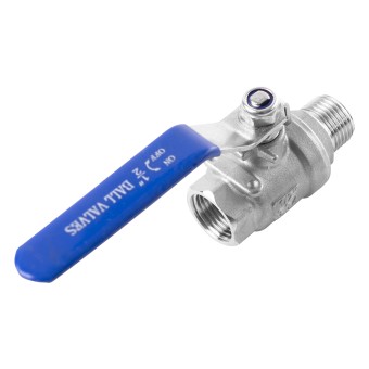 Кран шаровый ВР НР 1/2" Лайт AISI Кран шаровый ВР НР 1/2" Лайт AISI