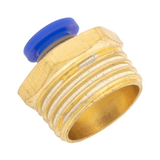 Штуцер НР 1/2" быстросъёмное соединение 6 мм