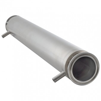 Рубашечный холодильник 500 мм CLAMP 2,0" DN 48 AISI 