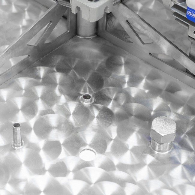 Крышка с мотором-редуктором XД-2d-76, 100 литров/УПВК 100,120,150 литров (D530)