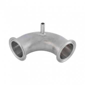 Отвод 90° CLAMP 2,0" DN 51 AISI (под термометр) Отвод 90° CLAMP 2,0" DN 51 AISI (под термометр)