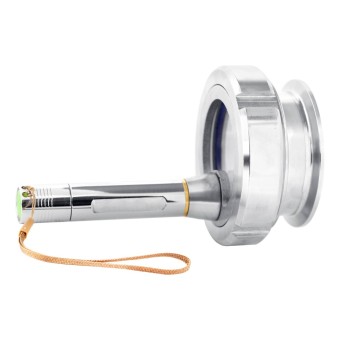 Гаечный диоптр CLAMP 4,0" (DN102) с подсветкой AISI Гаечный диоптр CLAMP 4,0" (DN102) с подсветкой AISI