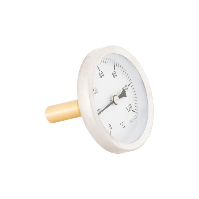 Термометр биметаллический ТБ-63-50 0+120 °С (металл) Термометр биметаллический ТБ-63-50 0+120 °С (металл)