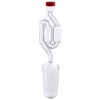 Гидрозатвор двухкамерный на бутыль 34-42 мм Ferari Гидрозатвор двухкамерный на бутыль 34-42 мм Ferari