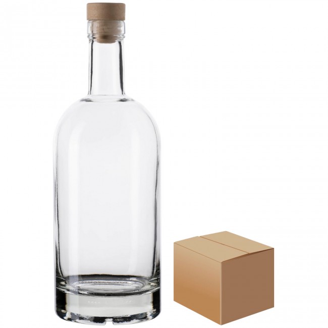 Бутылка "Стандарт" 1,0 л. с пробкой полимерной Т-образной коробка Бутылка "Стандарт" 1,0 л. с пробкой полимерной Т-образной коробка