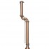 Отвод 90° CLAMP 2,0" медный со штуцерами
