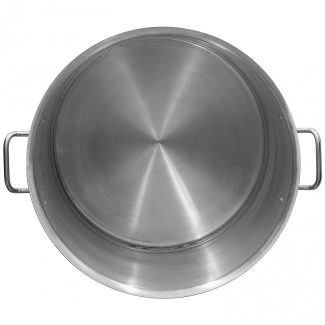 Куб 100 л с зиговкой, штуцер Clamp 3,0", тройное дно 45*65 с купол.крышкой Куб 100 л с зиговкой, штуцер Clamp 3,0", тройное дно 45*65 с купол.крышкой