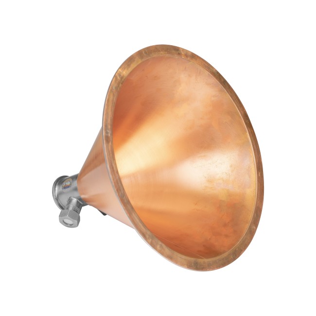 Медная конусная крышка "аламбик" D-250 CLAMP 1.5" Медная конусная крышка "аламбик" D-250 CLAMP 1.5"