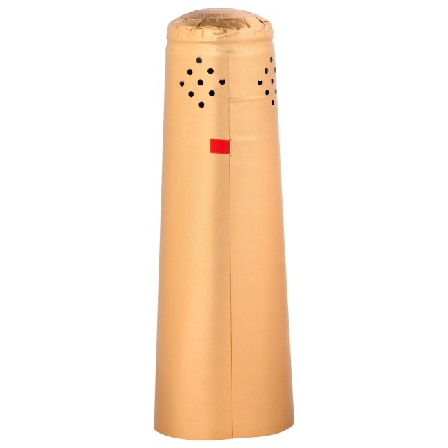 Капсула из фольги для шампанского золото гладкая