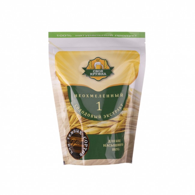 Солодовый экстракт "Своя Кружка" неохмеленный темный Солодовый экстракт "Своя Кружка" неохмеленный темный