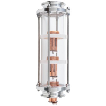 Флейта CLAMP 3,0" профи-колпачки 2в1 медь 3 этажа