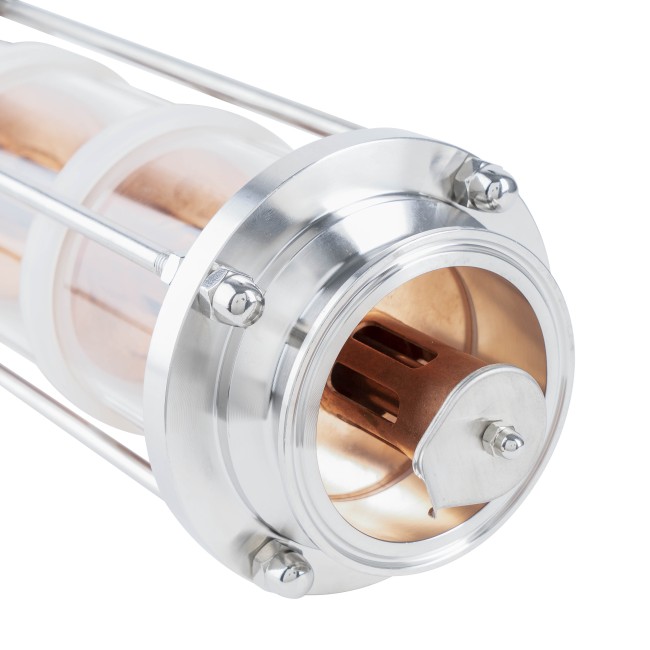 Флейта CLAMP 3,0" профи-колпачки 2в1 медь 3 этажа