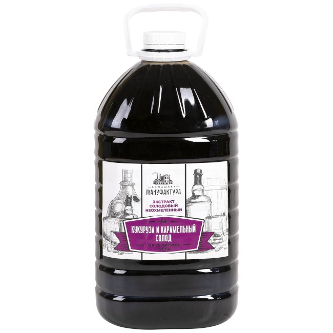 Жидкий неохмеленный солодовый экстракт "Кукуруза и карамельный солод" 4,1 кг. Жидкий неохмеленный солодовый экстракт "Кукуруза и карамельный солод" 4,1 кг.