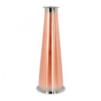 Конус "Аламбик 21" медь с соединением CLAMP 2.0"  Конус "Аламбик 21" медь с соединением CLAMP 2.0"