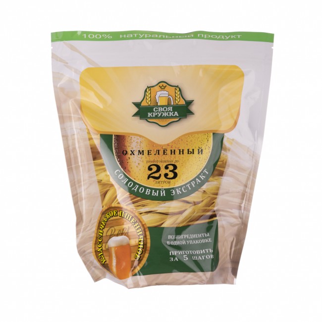 Солодовый экстракт "Своя Кружка" Пшеничное классическое Солодовый экстракт "Своя Кружка" Пшеничное классическое