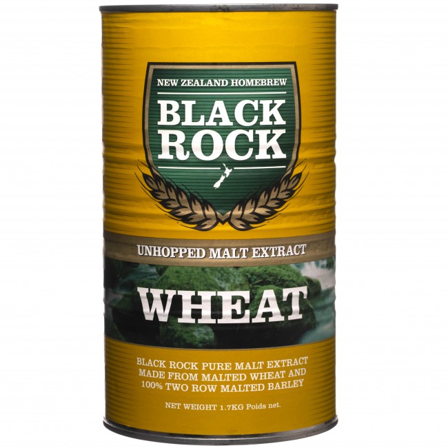 Акция! Солодовый неохмеленный экстракт "Black Rock" Wheat (Пшеничный) 1,7кг. 13.03.20г.