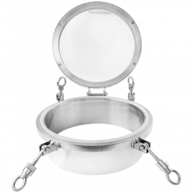 Люк стекло d-300 мм нержавеющая сталь Люк стекло d-300 мм нержавеющая сталь