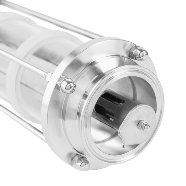 Флейта CLAMP 3,0" профи-колпачки 2в1 нерж. 7 этажей Флейта CLAMP 3,0" профи-колпачки 2в1 нерж. 7 этажей