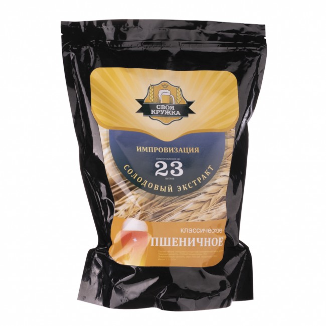 Солодовый экстракт "Своя Кружка" Пшеничное классическое импровизация Солодовый экстракт "Своя Кружка" Пшеничное классическое импровизация