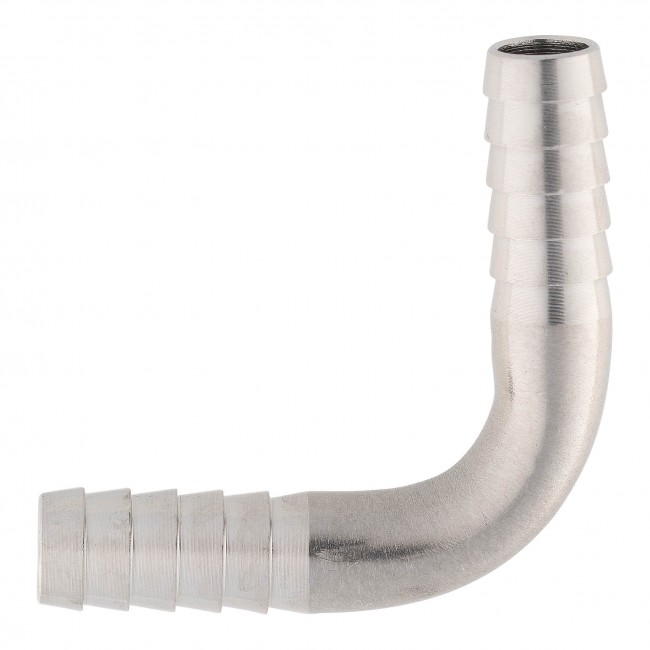 Соединение ёлочка угловое 7,3 мм нерж. Соединение ёлочка угловое 7,3 мм нерж.