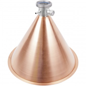 Медная конусная крышка "аламбик" ХД/3-400 Медная конусная крышка "аламбик" ХД/3-400