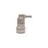 Коннектор "KegLand" для кегов с фитингом Ball Lock, входящий (белый) под шланг, нерж. 