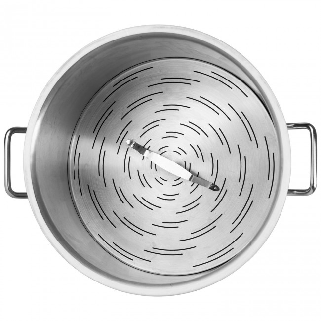 Куб 50 л с зиговкой, отвод ВР 3/4, штуцер Clamp 2,0", тройное дно 40*40 с купол.крышкой Куб 50 л с зиговкой, отвод ВР 3/4, штуцер Clamp 2,0", тройное дно 40*40 с купол.крышкой