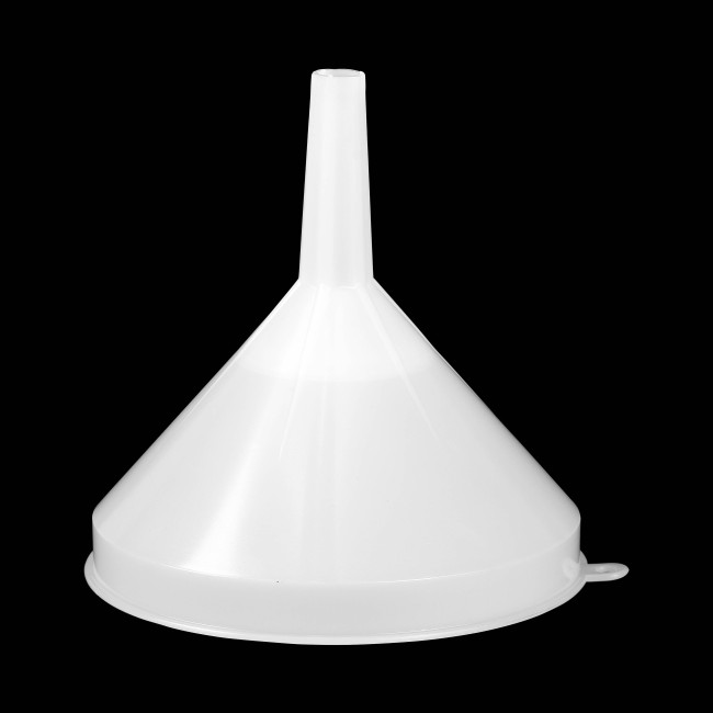 Воронка полипропиленовая с сеткой d-200 мм, h-205 мм. Воронка полипропиленовая с сеткой d-200 мм, h-205 мм.