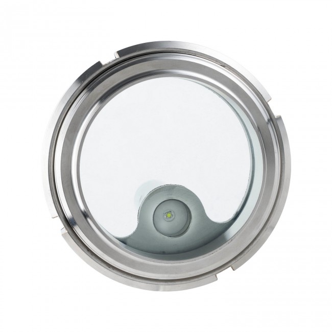 Гаечный диоптр DN 76 с подсветкой AISI