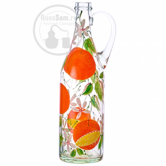Бутылка "Апельсин" с ручкой проз. 1 л 