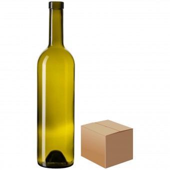Бутылка "Бордо VIP" 0,75 л. коробка  Бутылка "Бордо VIP" 0,75 л. коробка