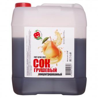 Сок грушевый концентрированный 5 кг. Сок грушевый концентрированный 5 кг.