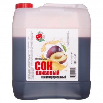Сок сливовый концентрированный 5 кг.