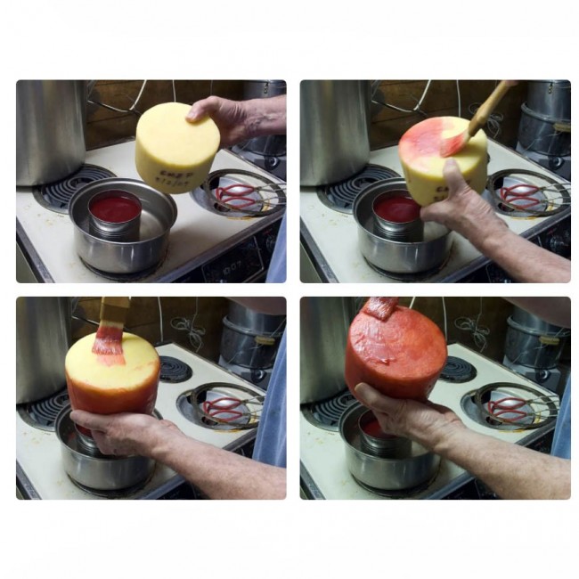 Воск для сыра красный 500 гр. Воск для сыра красный 500 гр.